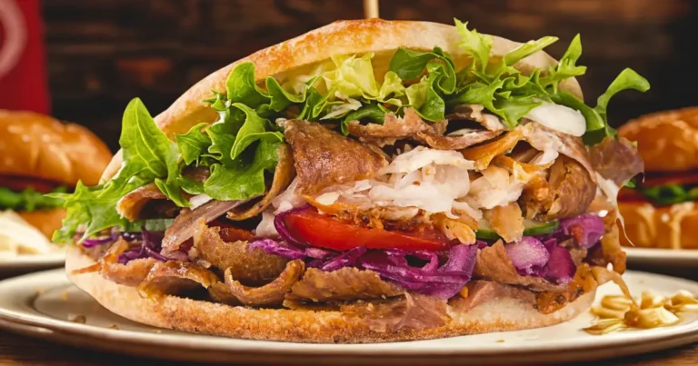 Homemade Delicious Döner Kebab